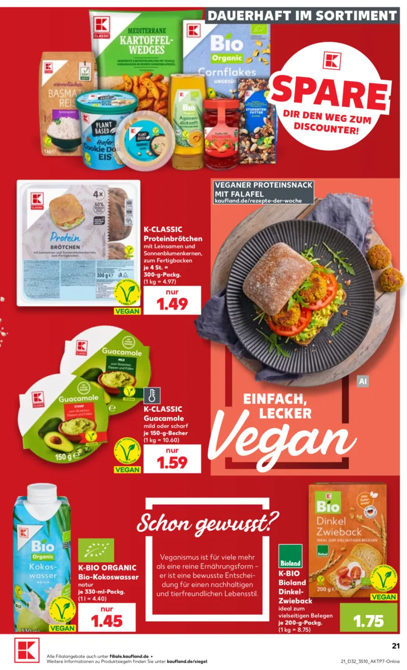 Kaufland Prospekt vom 06.08.2026, Seite 21