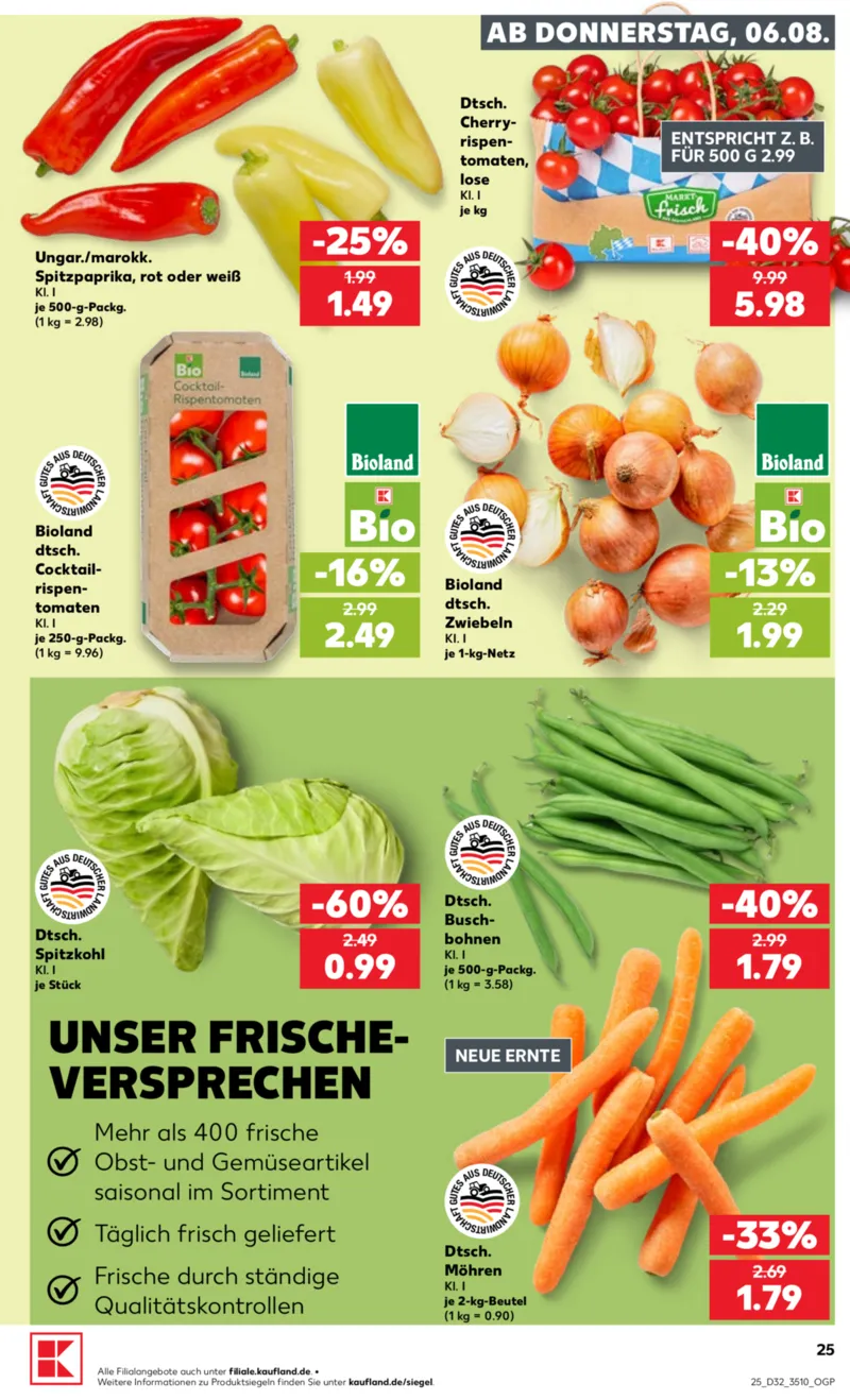 Kaufland Prospekt vom 06.08.2026, Seite 25