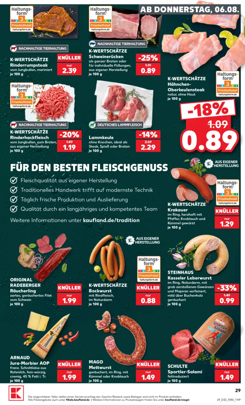 Kaufland Prospekt vom 06.08.2026, Seite 29