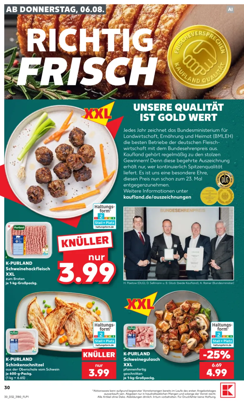 Kaufland Prospekt vom 06.08.2026, Seite 30