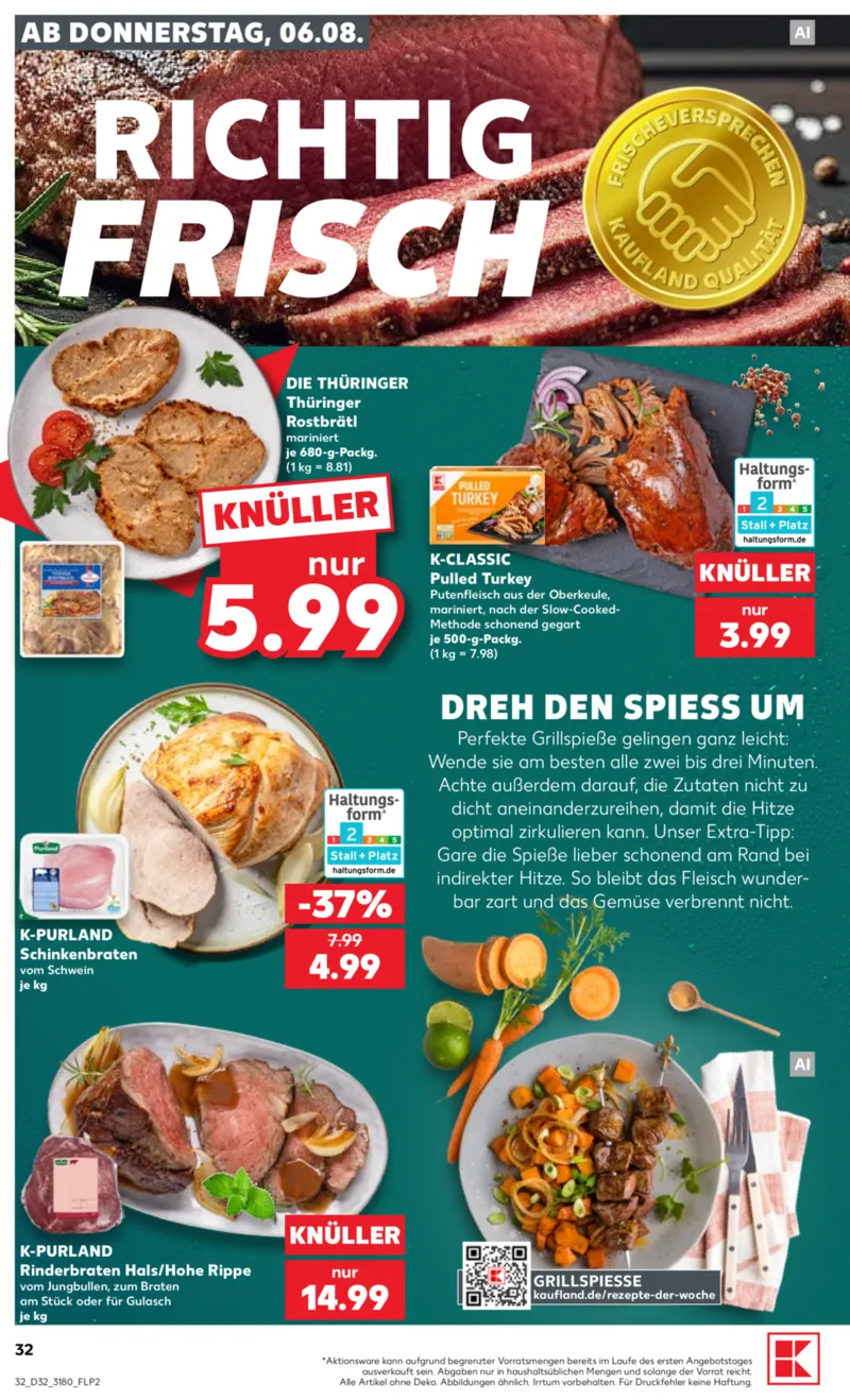 Kaufland Prospekt vom 06.08.2026, Seite 32