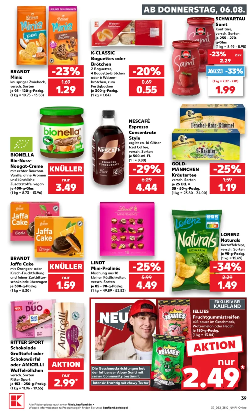 Kaufland Prospekt vom 06.08.2026, Seite 39
