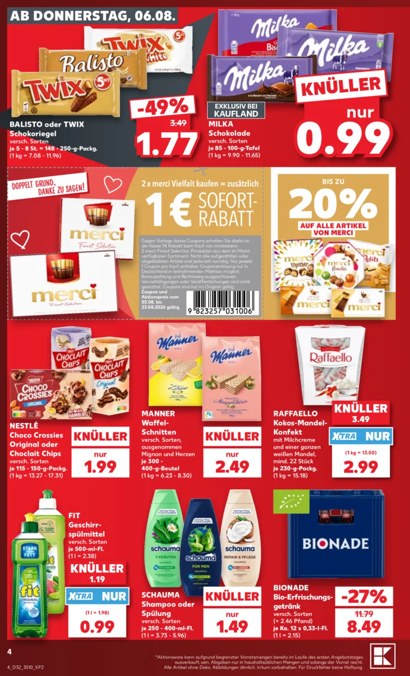 Kaufland Prospekt vom 06.08.2026, Seite 4