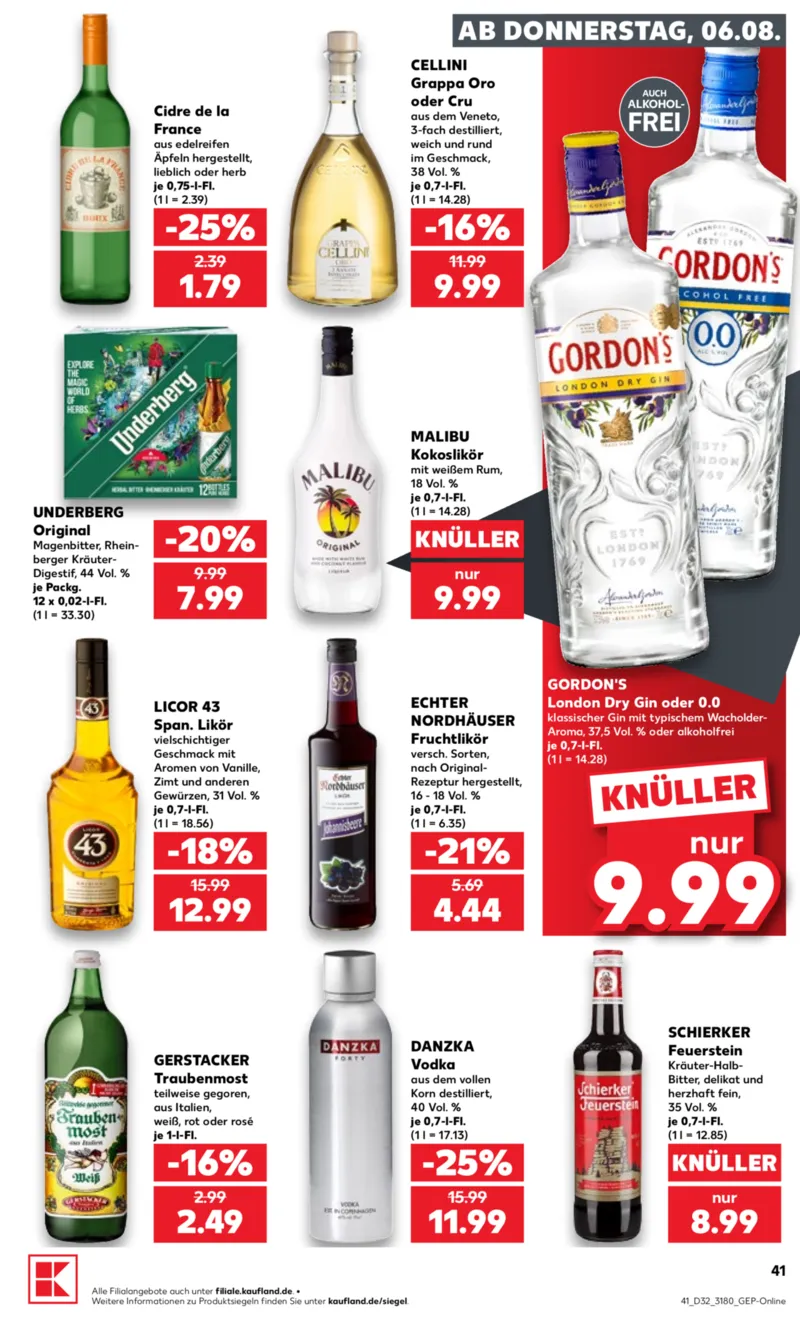 Kaufland Prospekt vom 06.08.2026, Seite 41