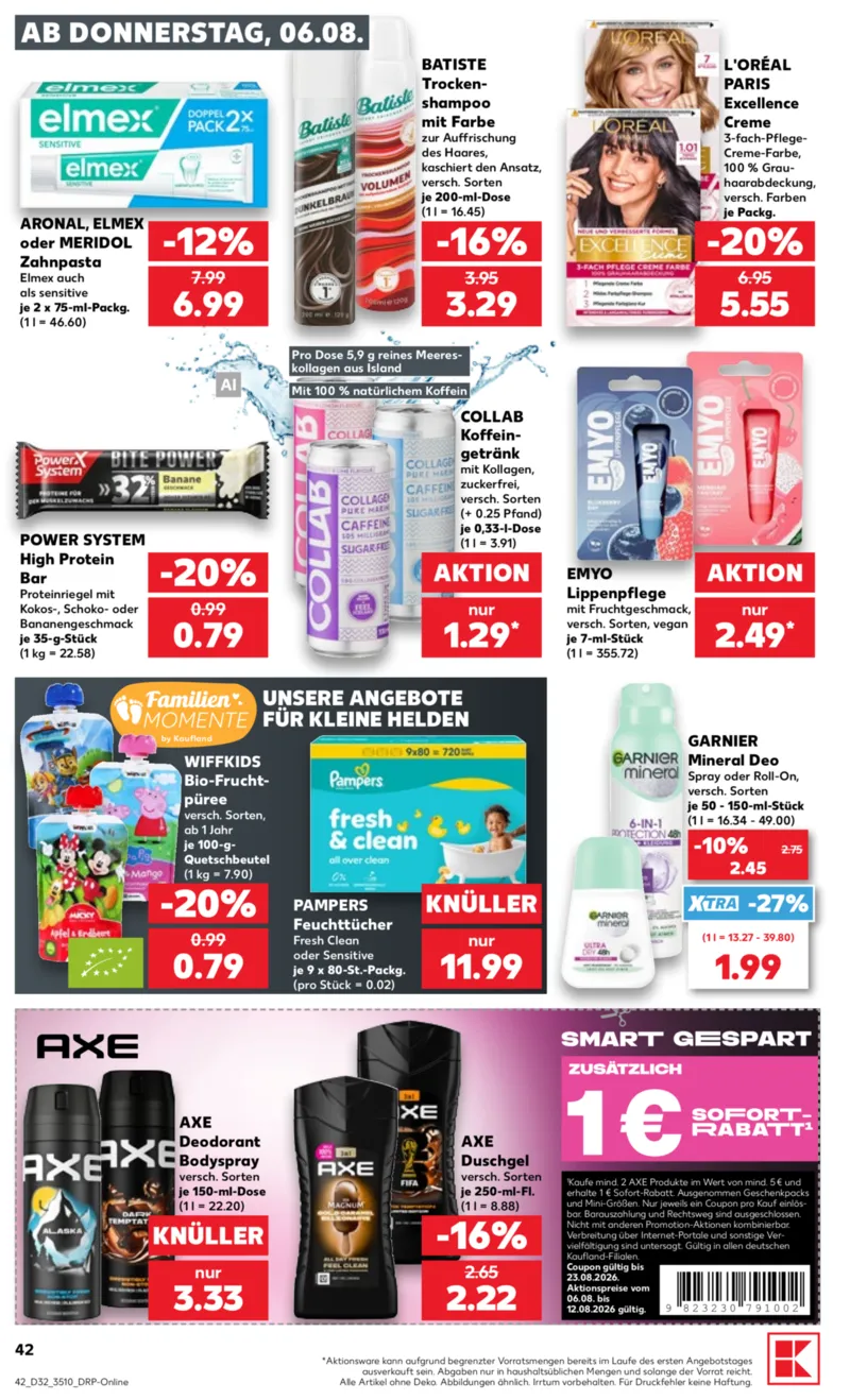 Kaufland Prospekt vom 06.08.2026, Seite 42