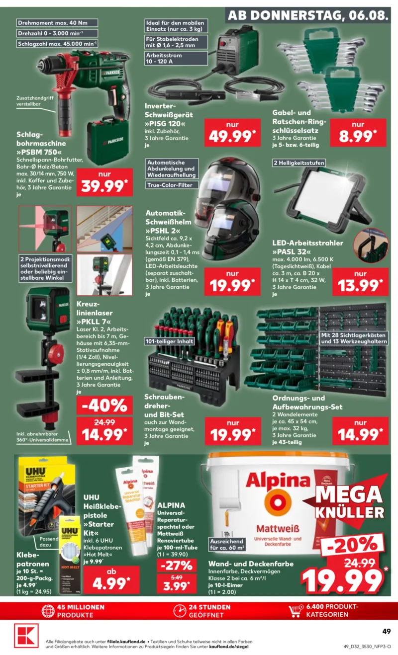Kaufland Prospekt vom 06.08.2026, Seite 49