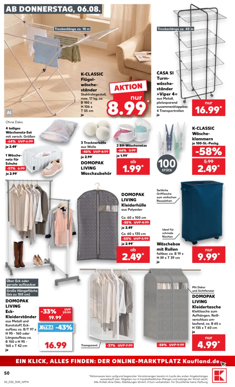 Kaufland Prospekt vom 06.08.2026, Seite 50