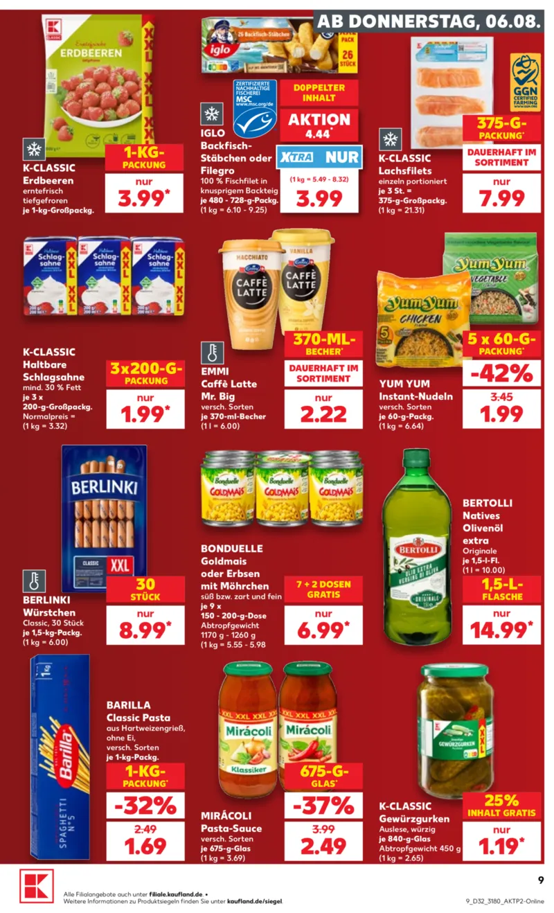 Kaufland Prospekt vom 06.08.2026, Seite 9