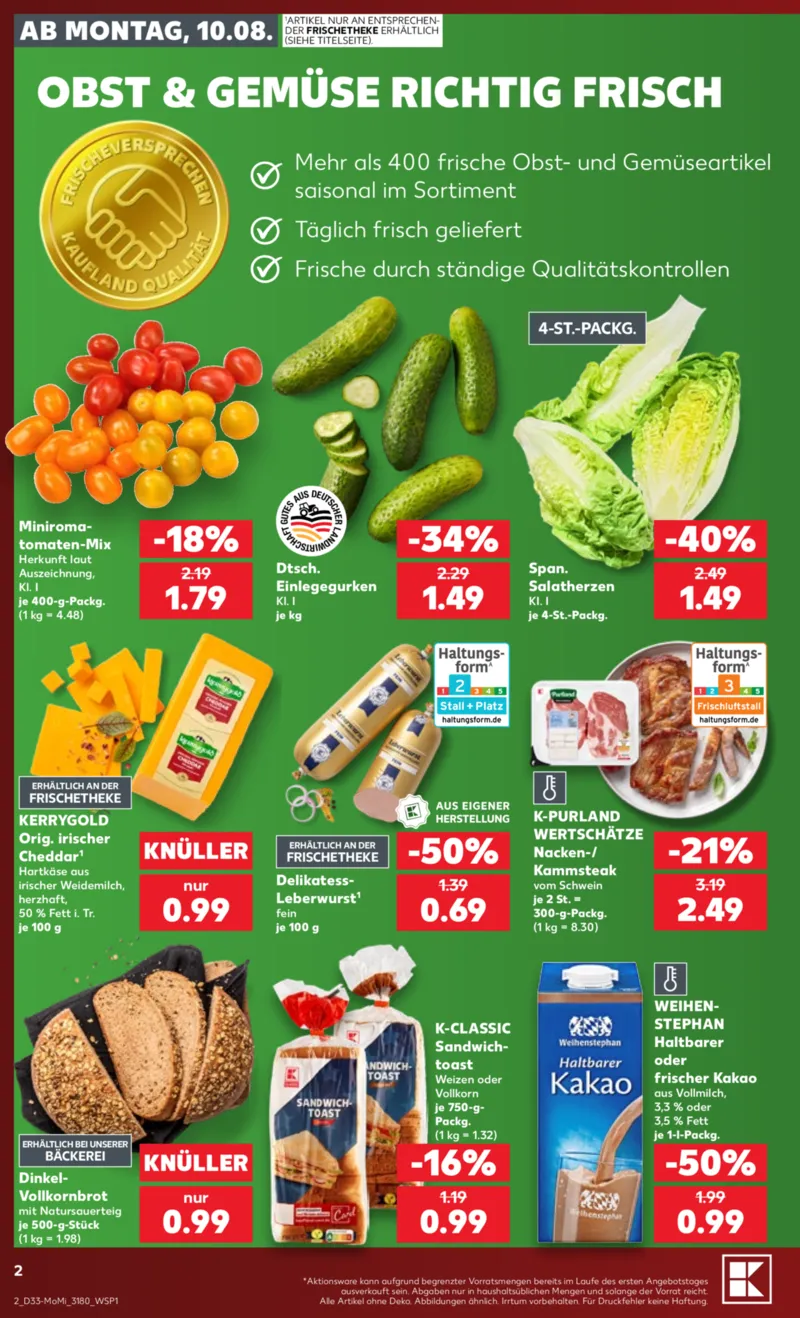 Kaufland Prospekt vom 10.08.2026, Seite 2