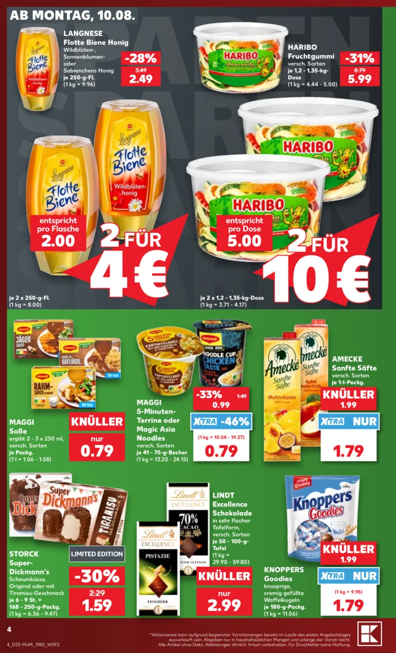 Kaufland Prospekt vom 10.08.2026, Seite 4