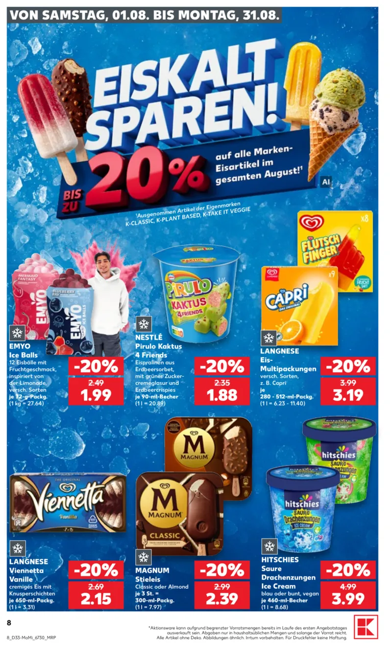 Kaufland Prospekt vom 10.08.2026, Seite 8