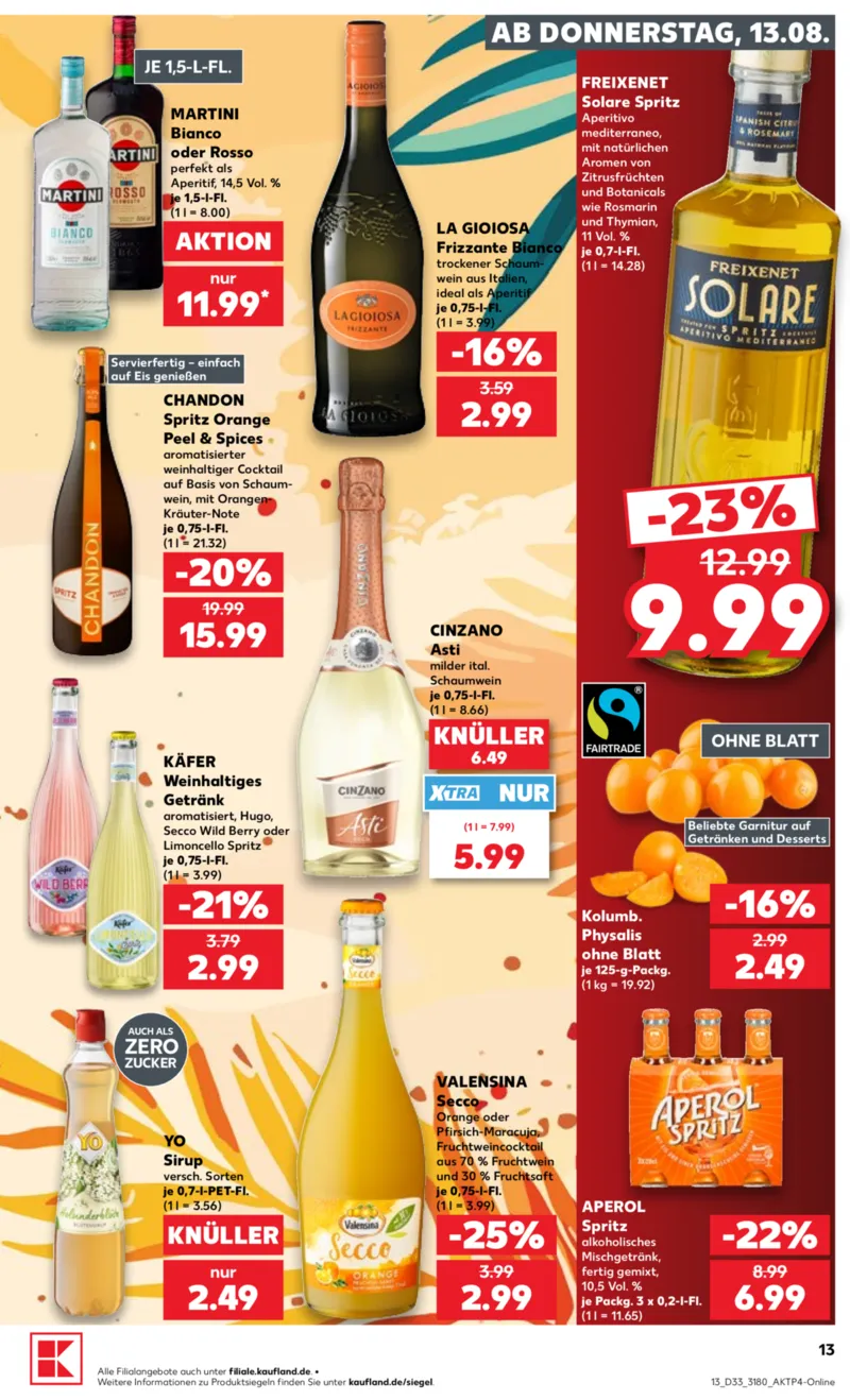 Kaufland Prospekt vom 13.08.2026, Seite 13