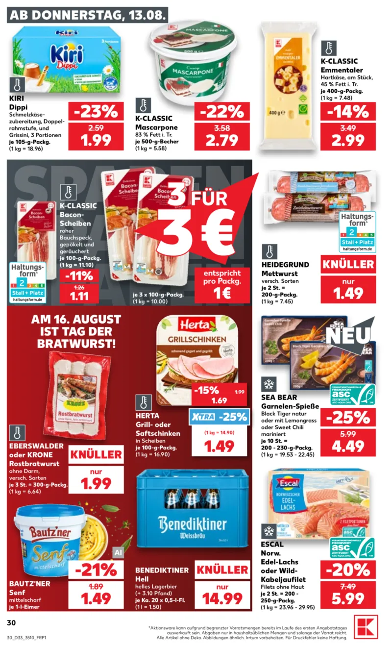 Kaufland Prospekt vom 13.08.2026, Seite 30