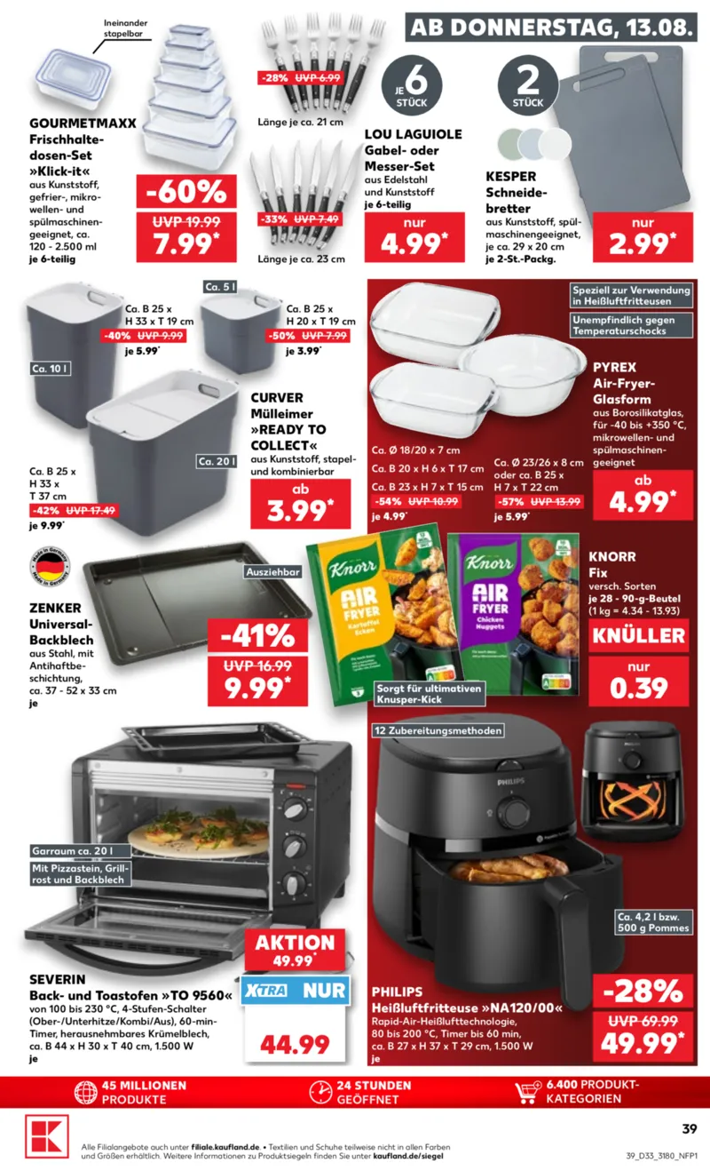 Kaufland Prospekt vom 13.08.2026, Seite 39