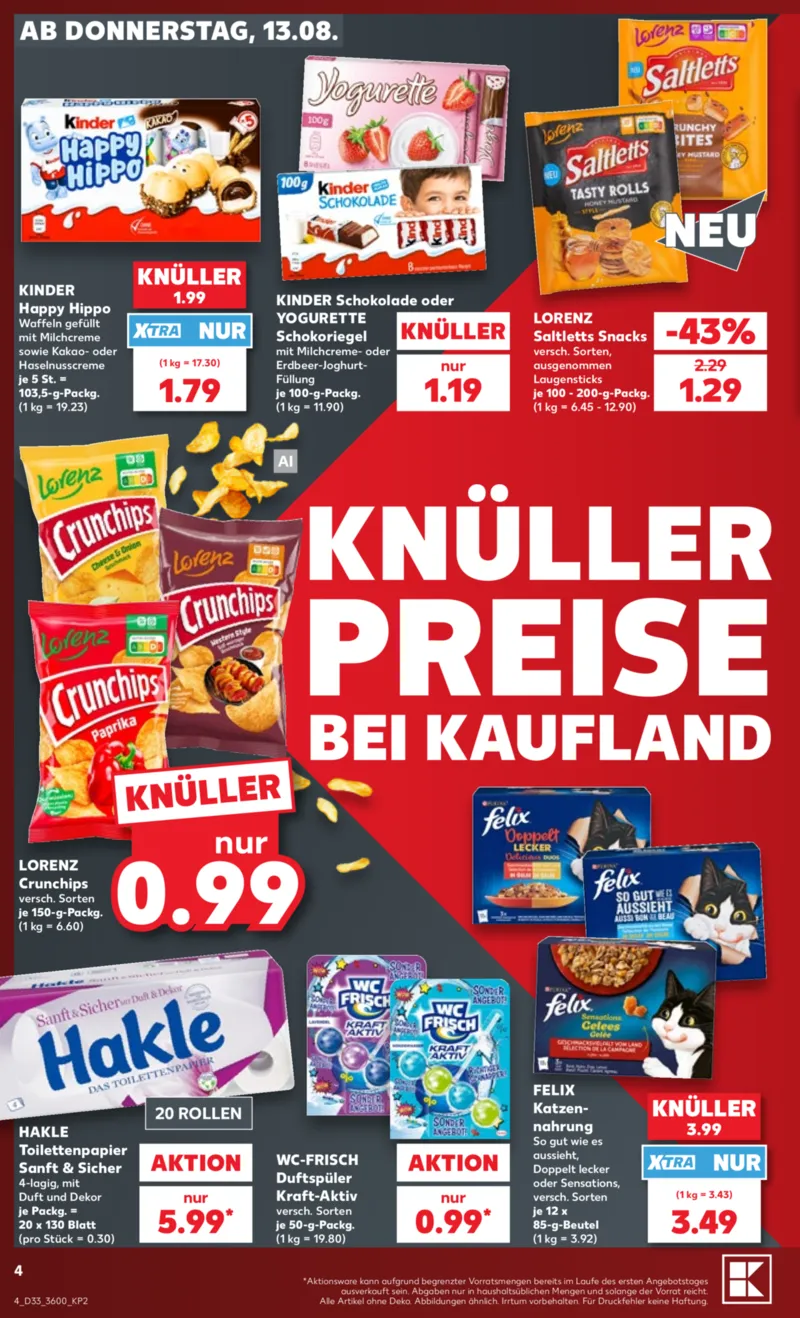 Kaufland Prospekt vom 13.08.2026, Seite 4