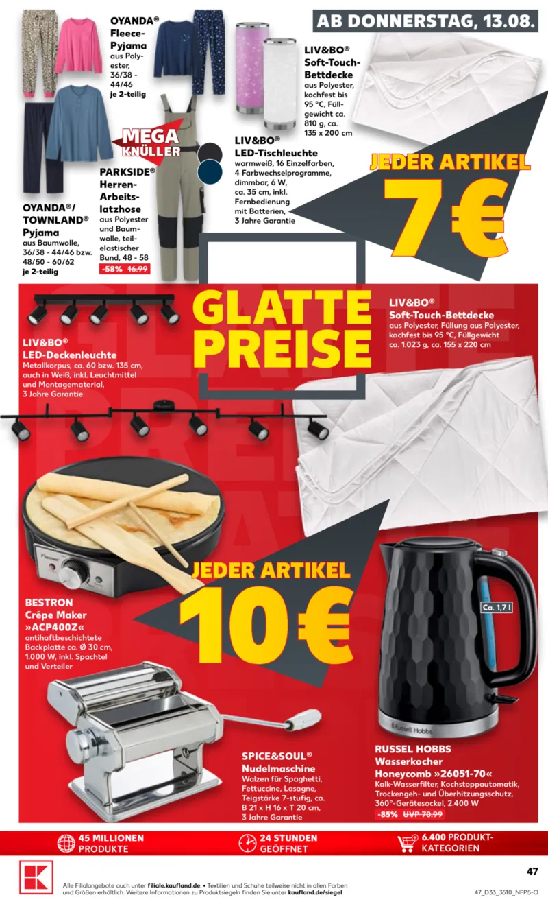 Kaufland Prospekt vom 13.08.2026, Seite 47