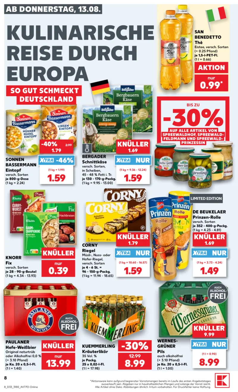 Kaufland Prospekt vom 13.08.2026, Seite 8
