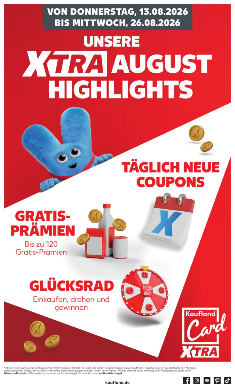 Kaufland Prospekt vom 13.08.2026, Seite 1