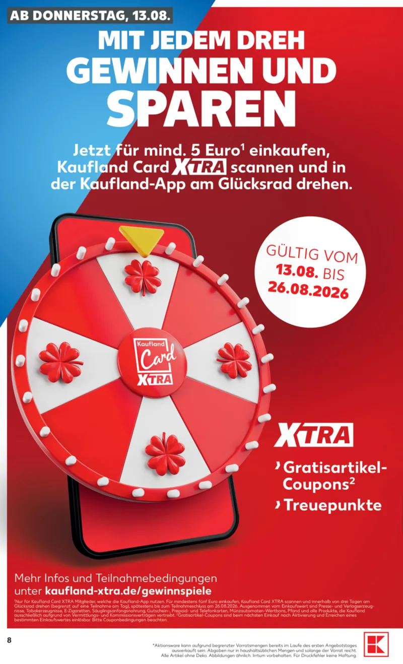 Kaufland Prospekt vom 13.08.2026, Seite 8