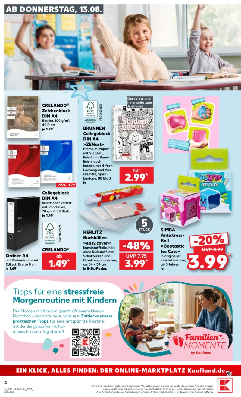 Kaufland Prospekt vom 13.08.2026, Seite 4