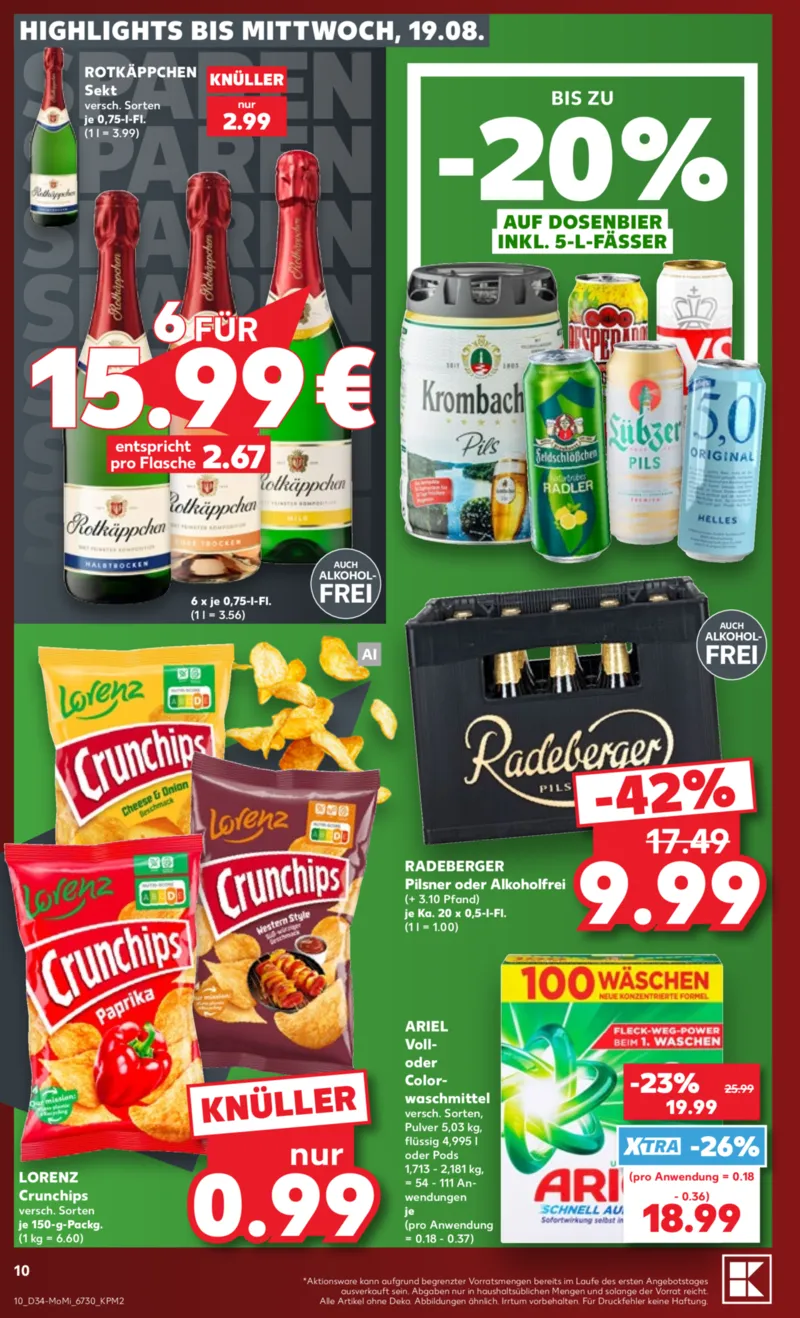 Kaufland Prospekt vom 17.08.2026, Seite 10