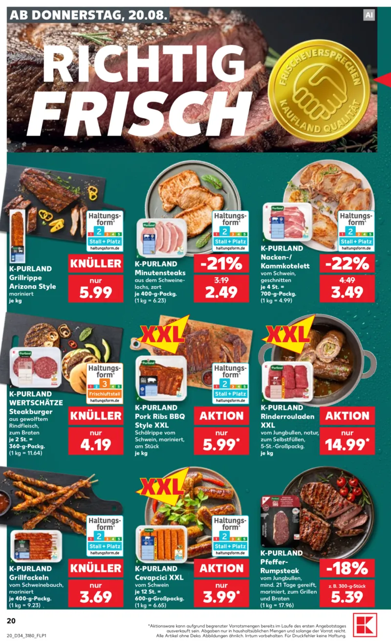 Kaufland Prospekt vom 20.08.2026, Seite 20