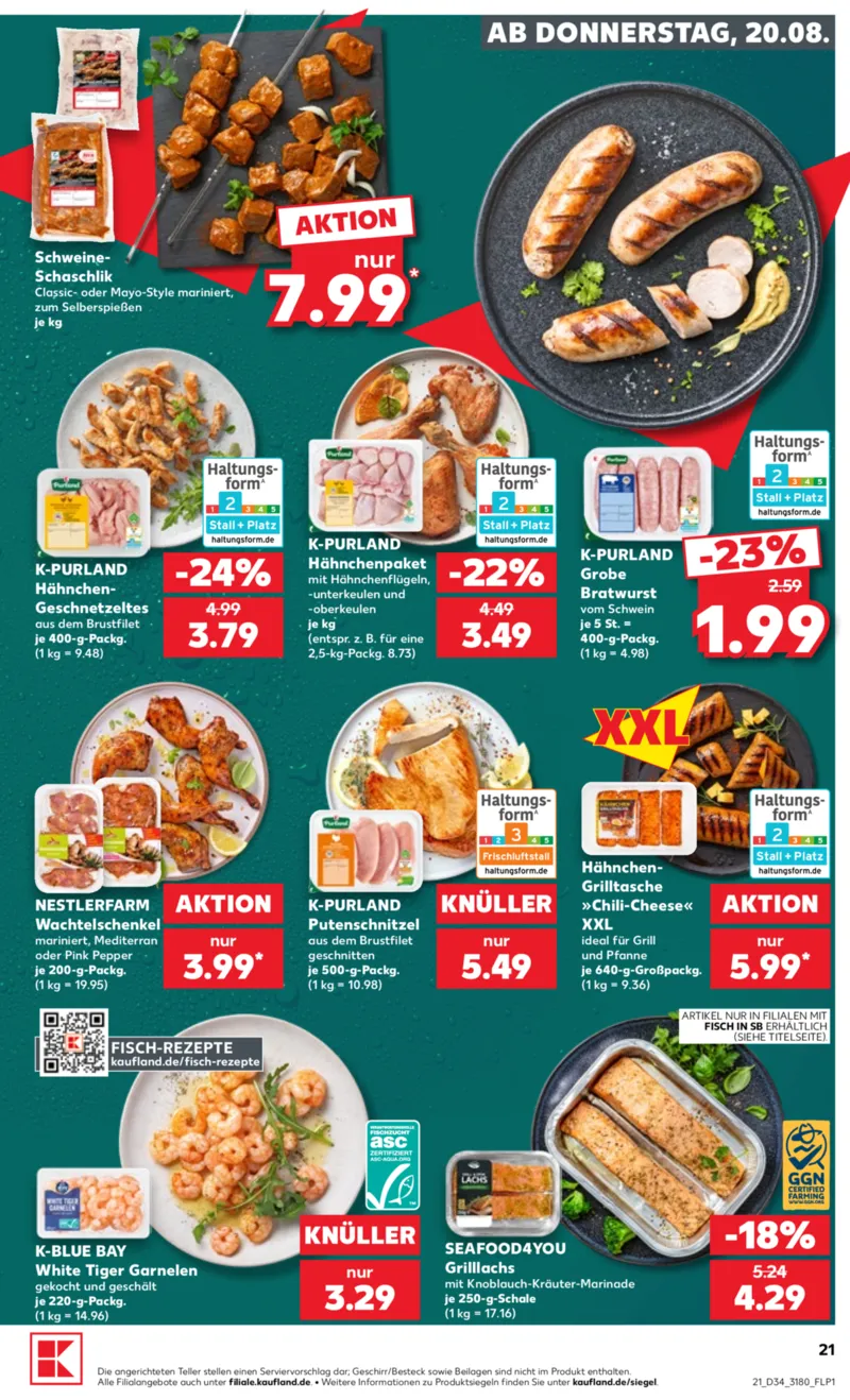 Kaufland Prospekt vom 20.08.2026, Seite 21