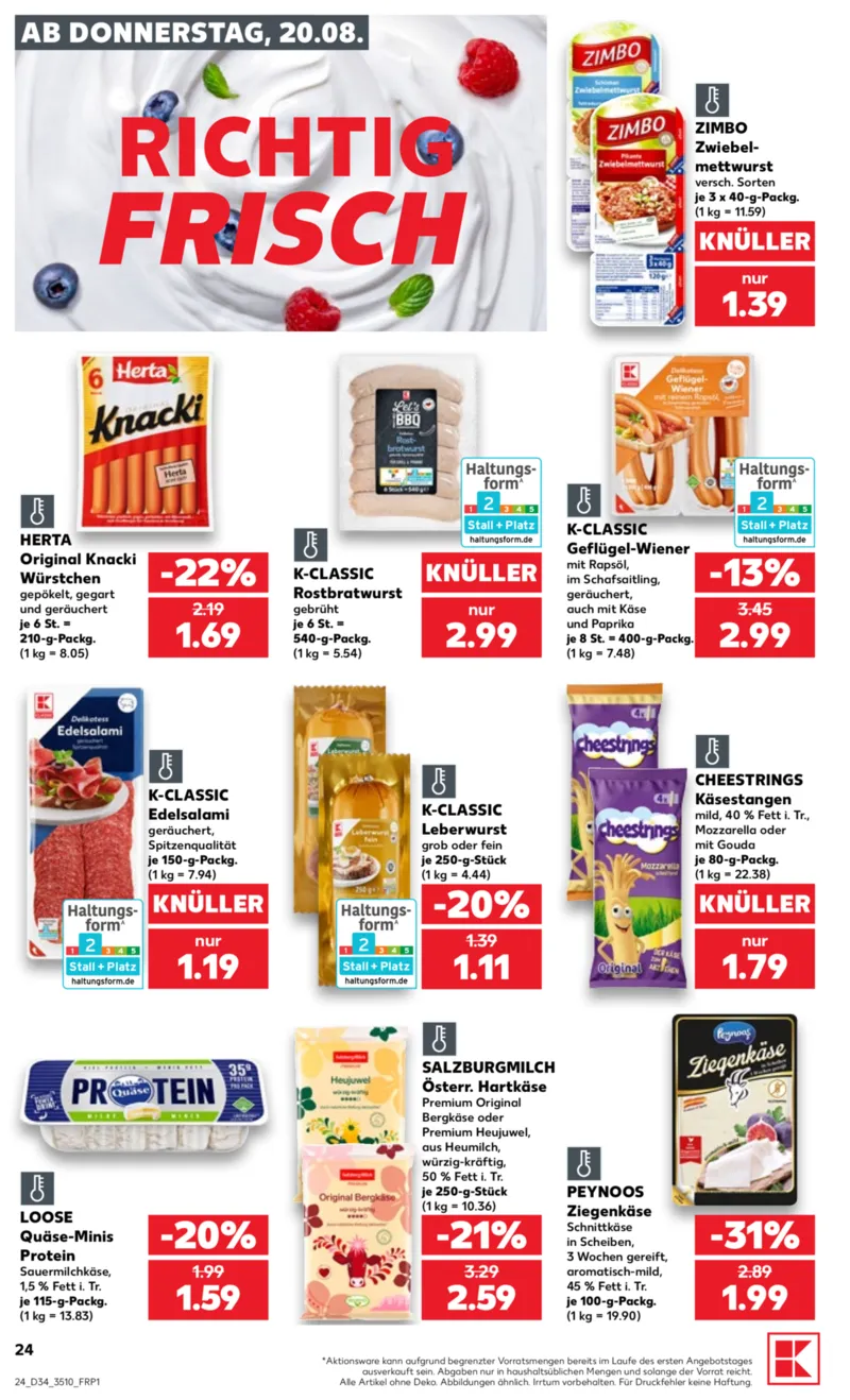 Kaufland Prospekt vom 20.08.2026, Seite 24