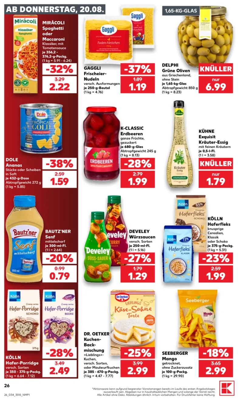 Kaufland Prospekt vom 20.08.2026, Seite 26