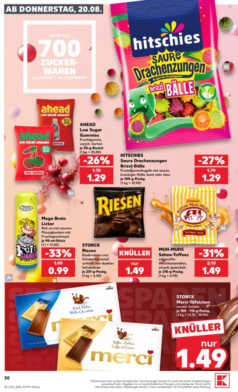 Kaufland Prospekt vom 20.08.2026, Seite 30