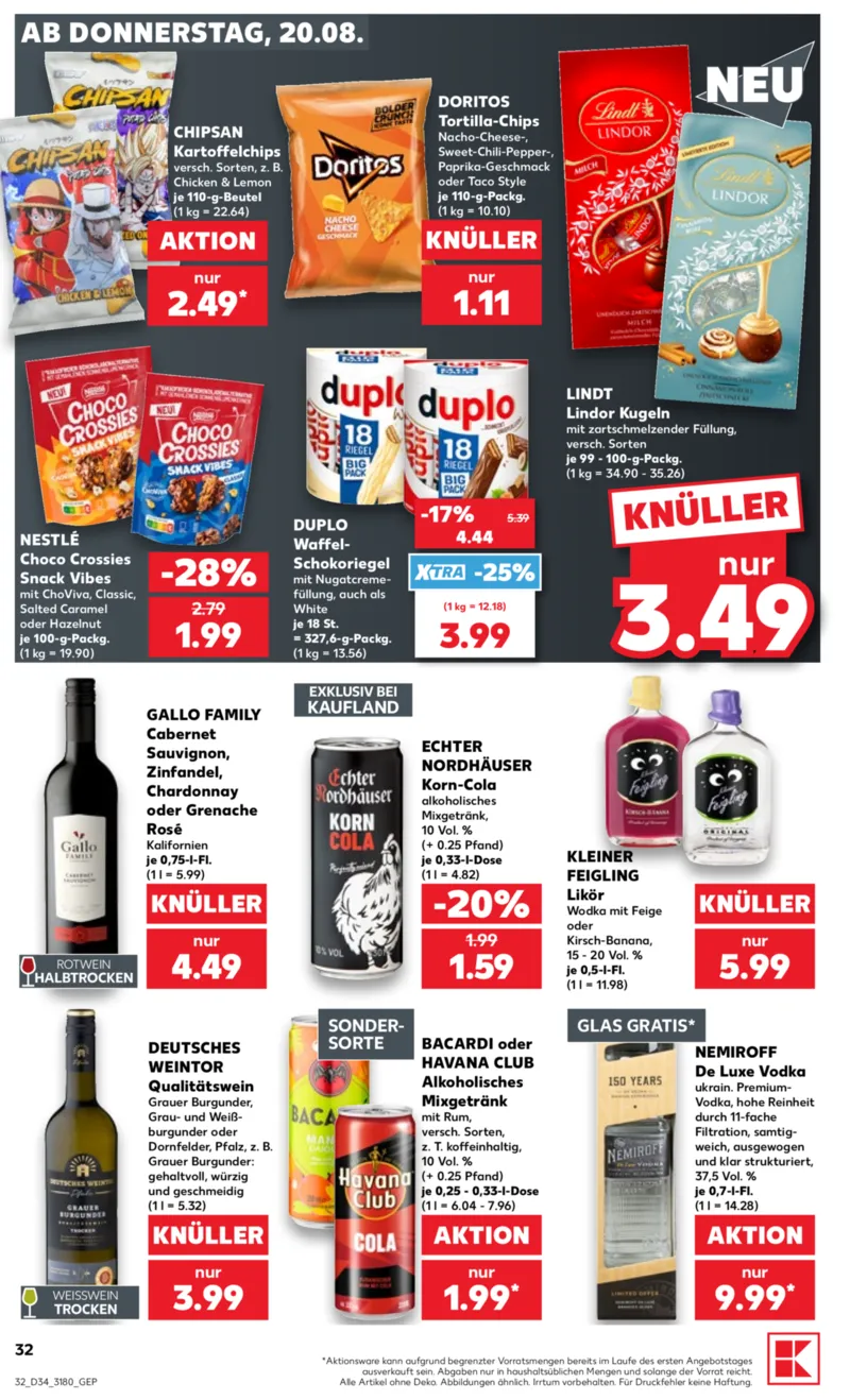 Kaufland Prospekt vom 20.08.2026, Seite 32
