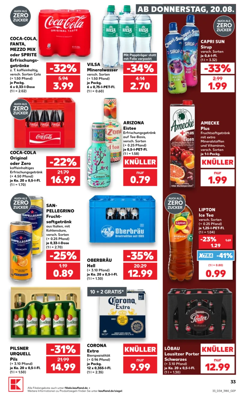 Kaufland Prospekt vom 20.08.2026, Seite 33