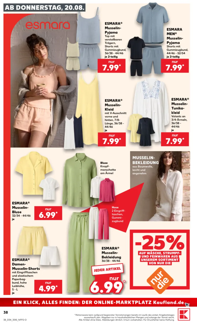 Kaufland Prospekt vom 20.08.2026, Seite 38