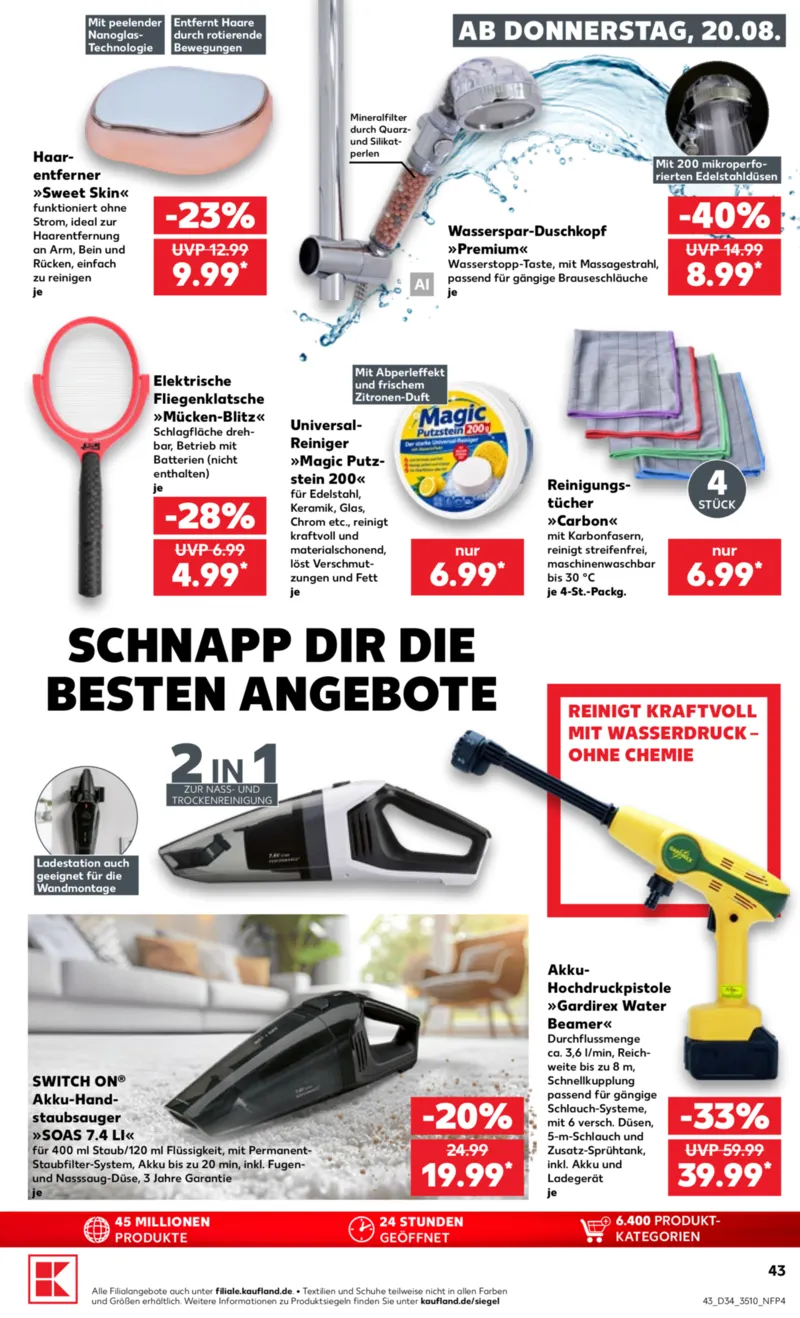 Kaufland Prospekt vom 20.08.2026, Seite 43