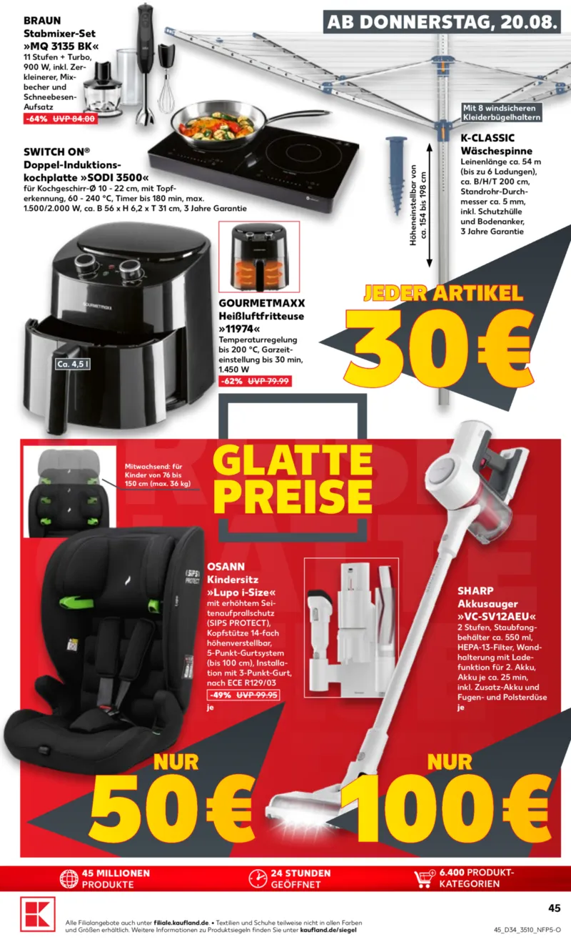 Kaufland Prospekt vom 20.08.2026, Seite 45