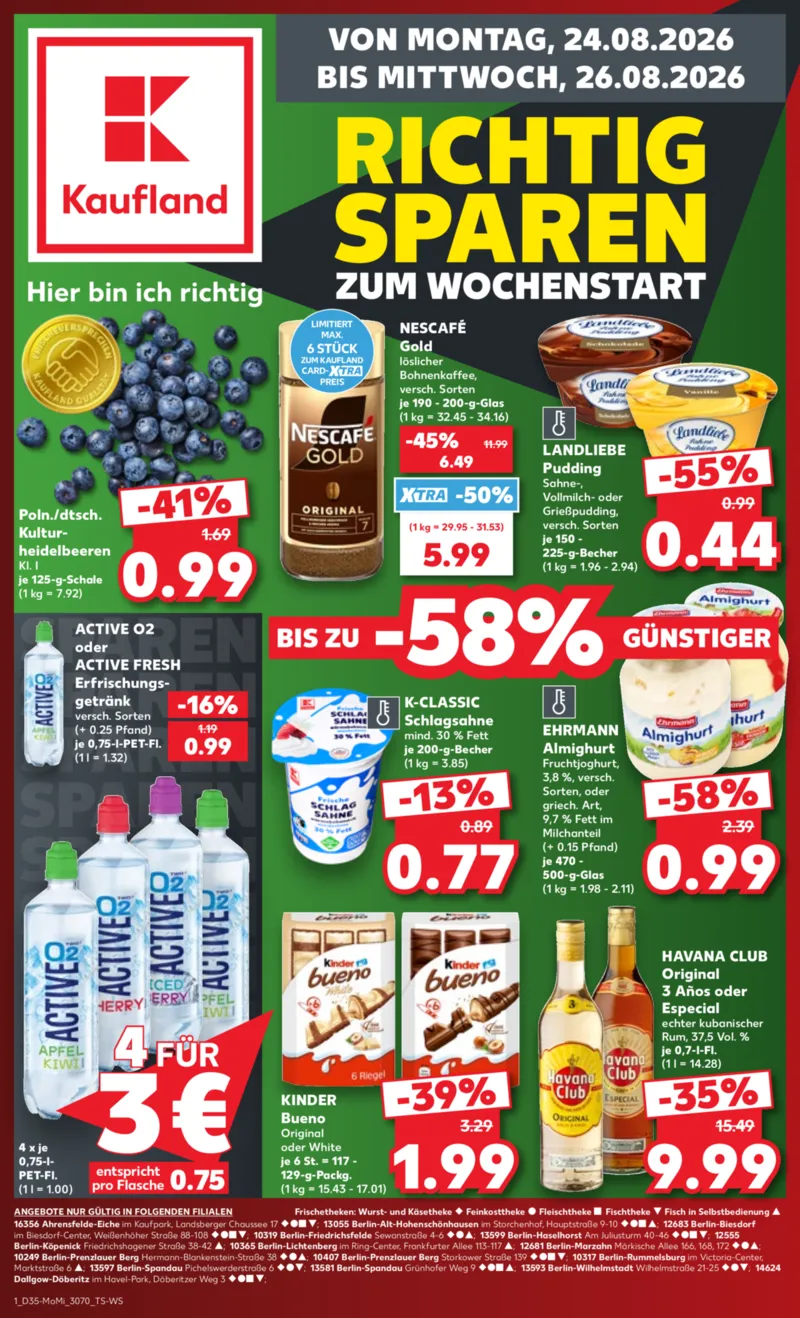 Kaufland Prospekt vom 24.08.2026, Seite 1