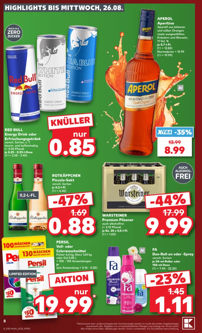 Kaufland Prospekt vom 24.08.2026, Seite 8