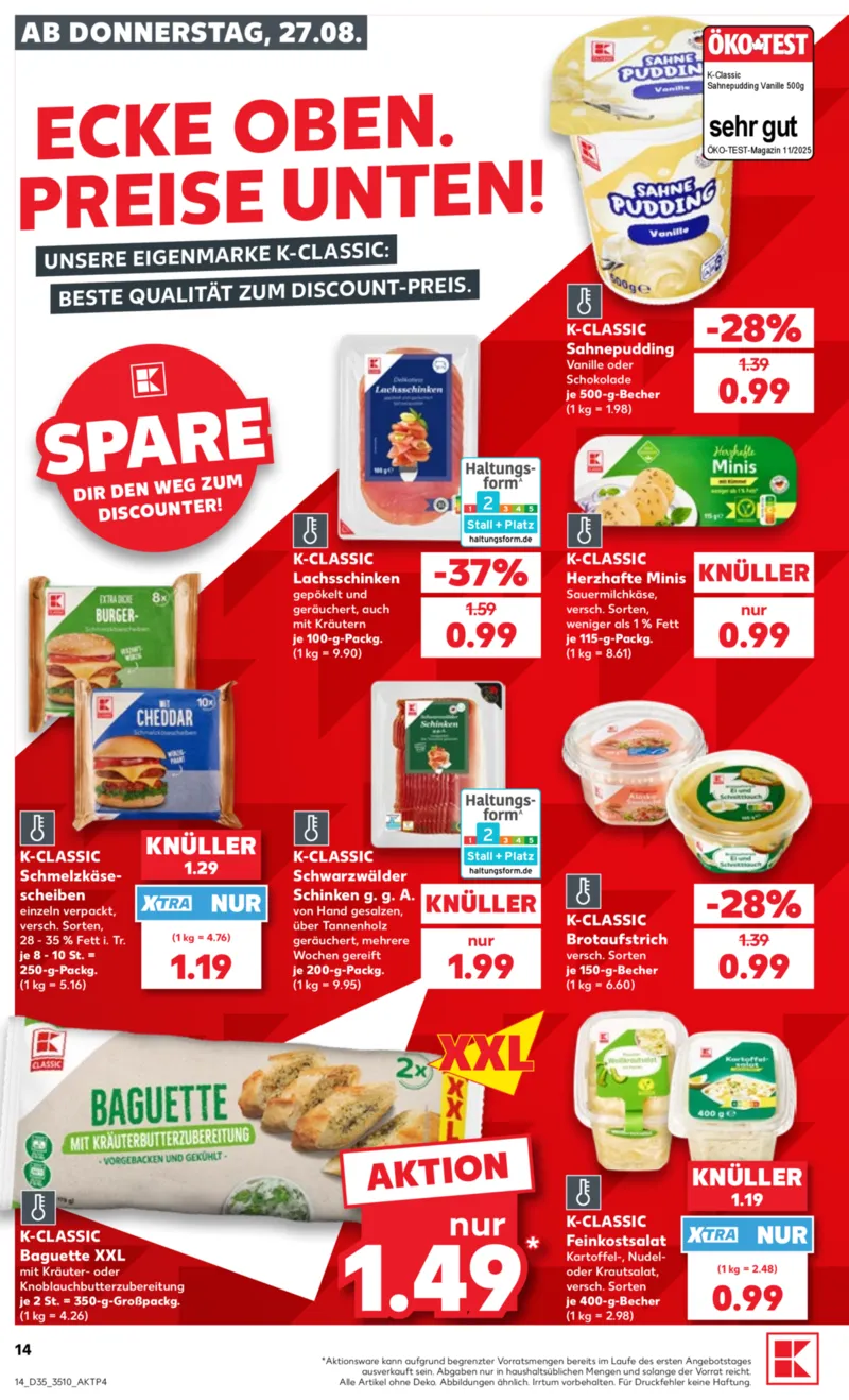 Kaufland Prospekt vom 27.08.2026, Seite 14