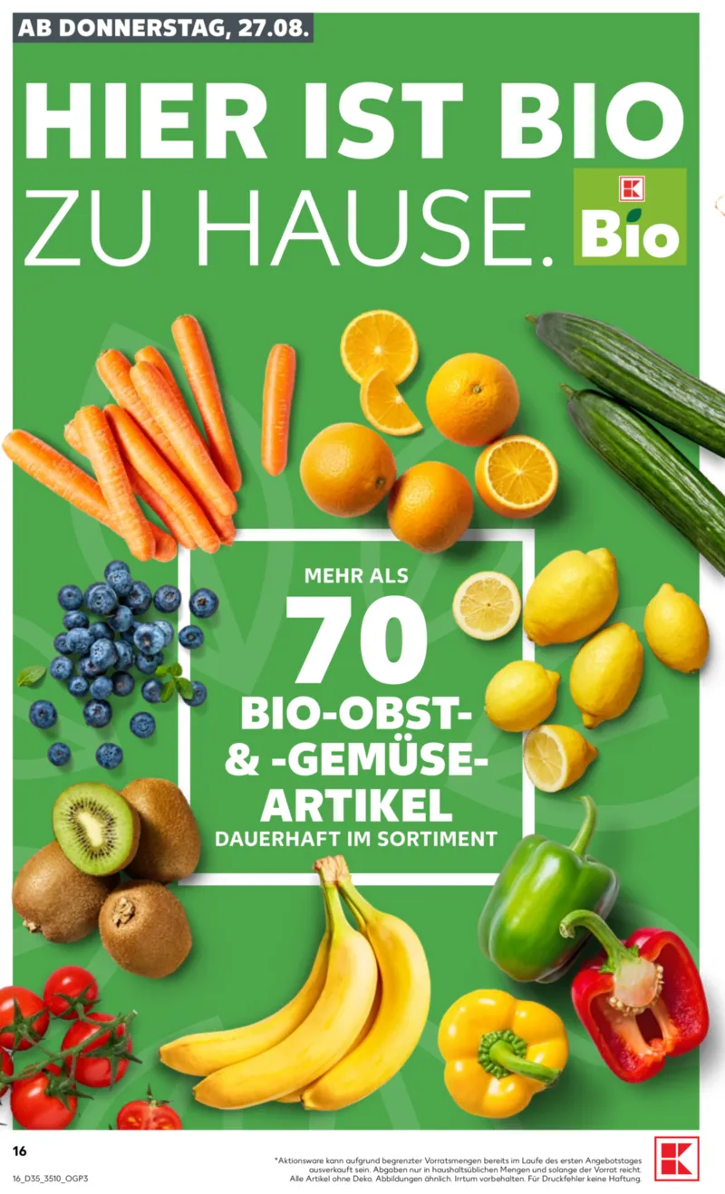 Kaufland Prospekt vom 27.08.2026, Seite 16