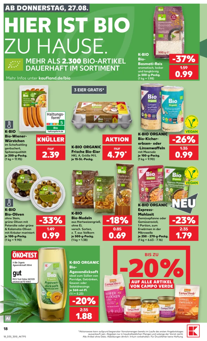 Kaufland Prospekt vom 27.08.2026, Seite 18