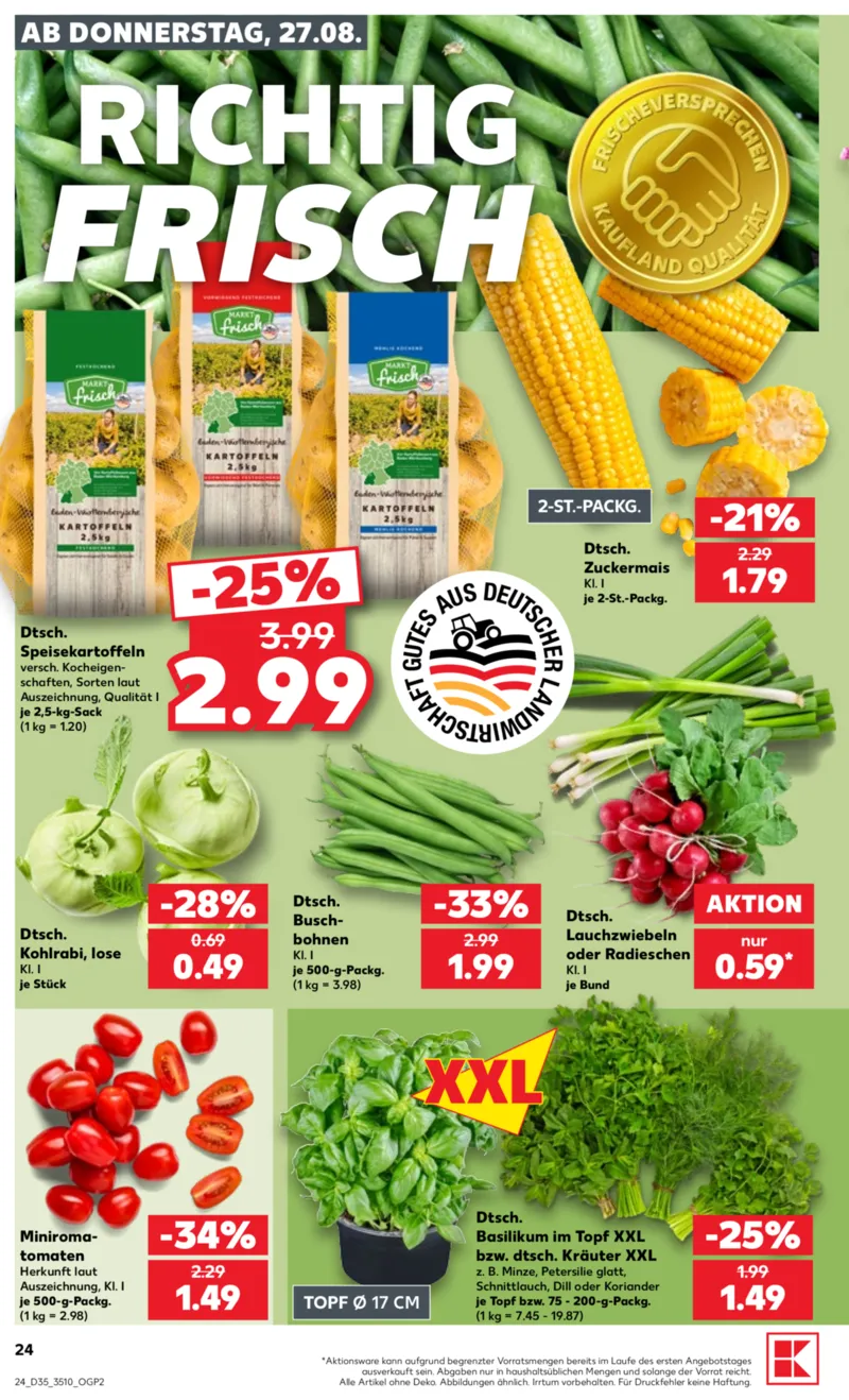 Kaufland Prospekt vom 27.08.2026, Seite 24