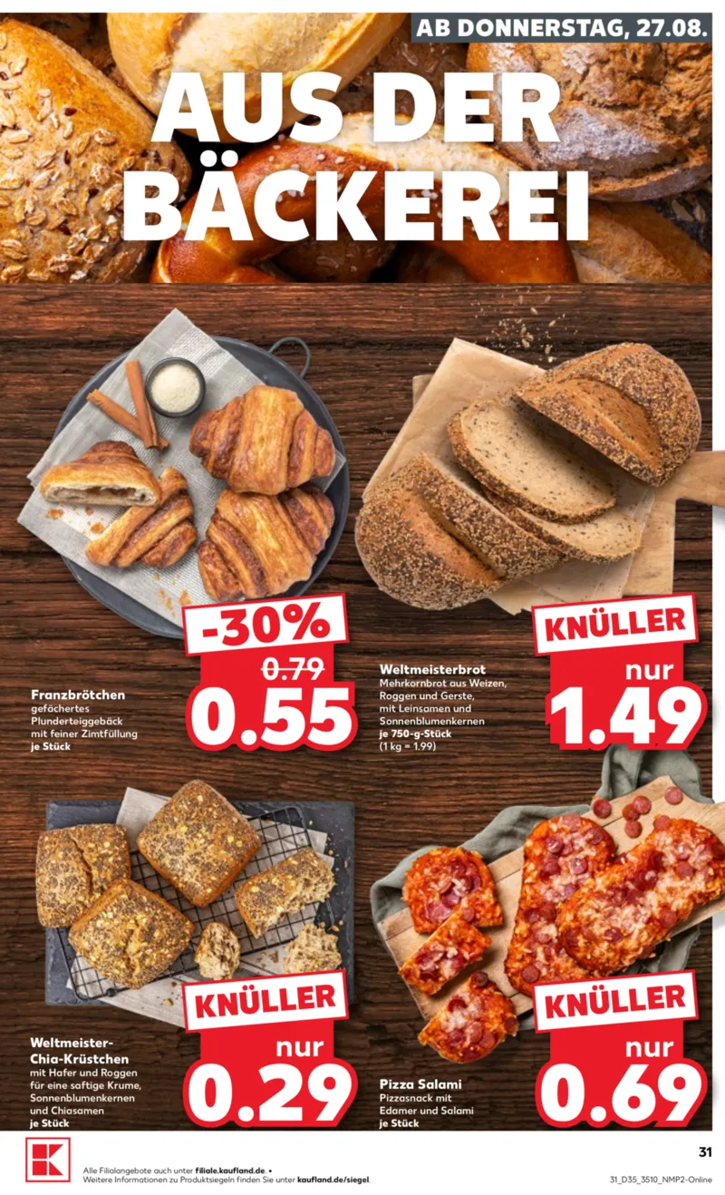Kaufland Prospekt vom 27.08.2026, Seite 31