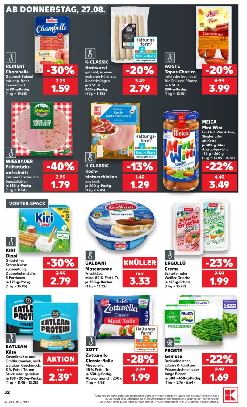 Kaufland Prospekt vom 27.08.2026, Seite 32