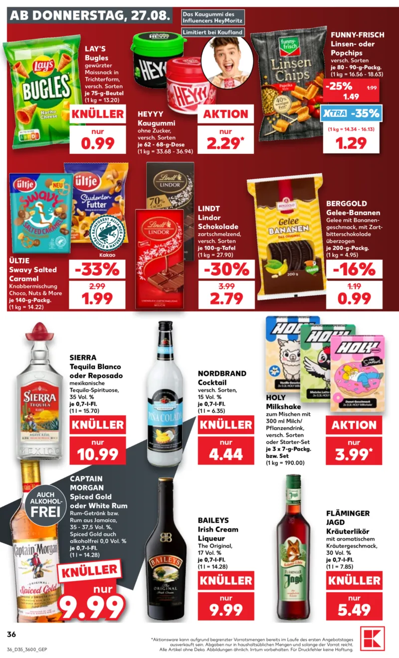 Kaufland Prospekt vom 27.08.2026, Seite 36