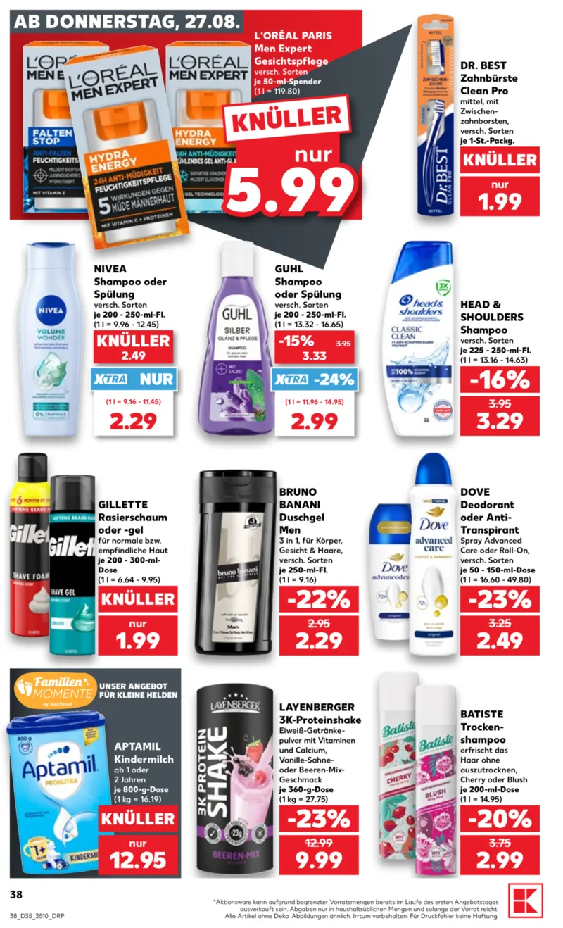 Kaufland Prospekt vom 27.08.2026, Seite 38