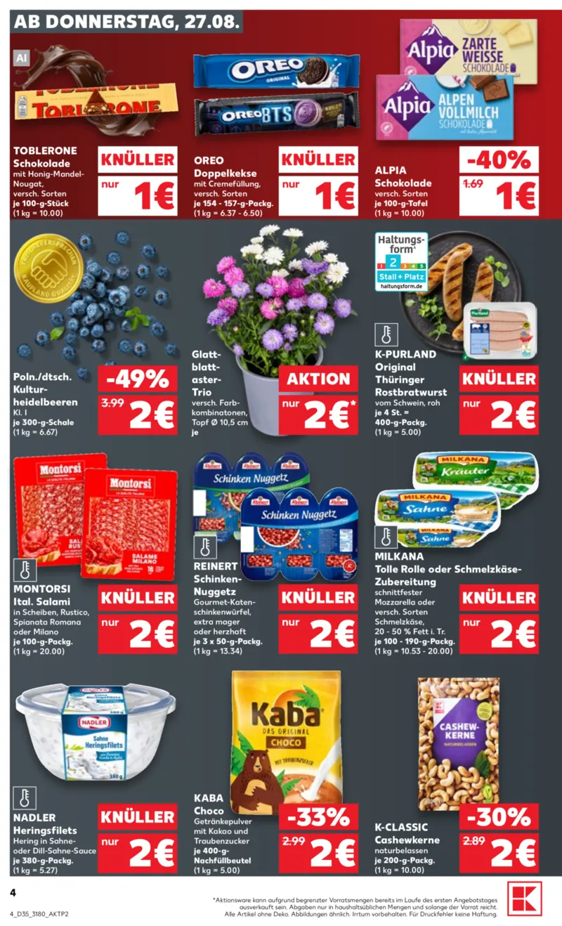 Kaufland Prospekt vom 27.08.2026, Seite 4