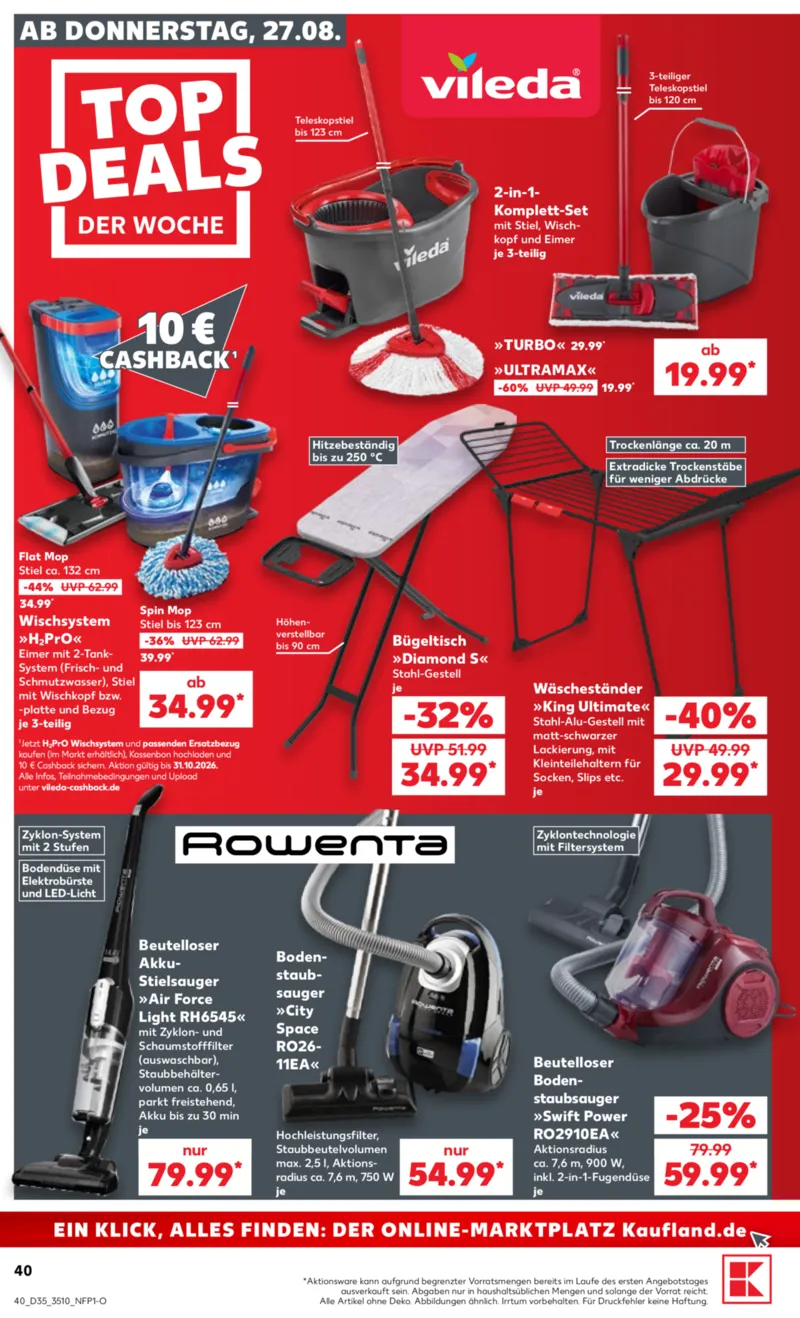Kaufland Prospekt vom 27.08.2026, Seite 40