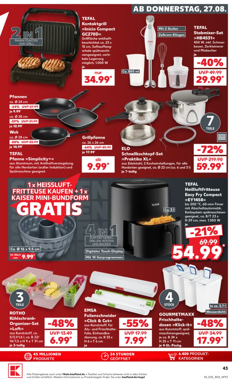 Kaufland Prospekt vom 27.08.2026, Seite 43