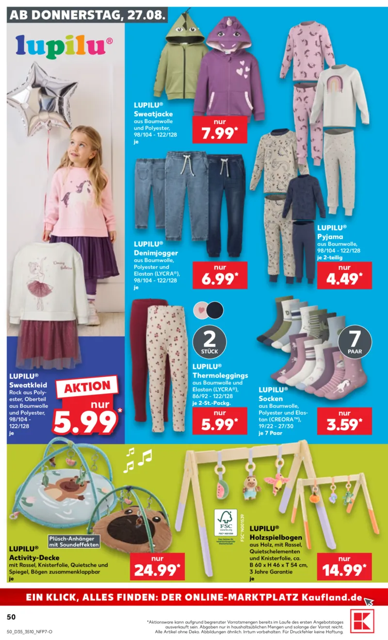 Kaufland Prospekt vom 27.08.2026, Seite 50