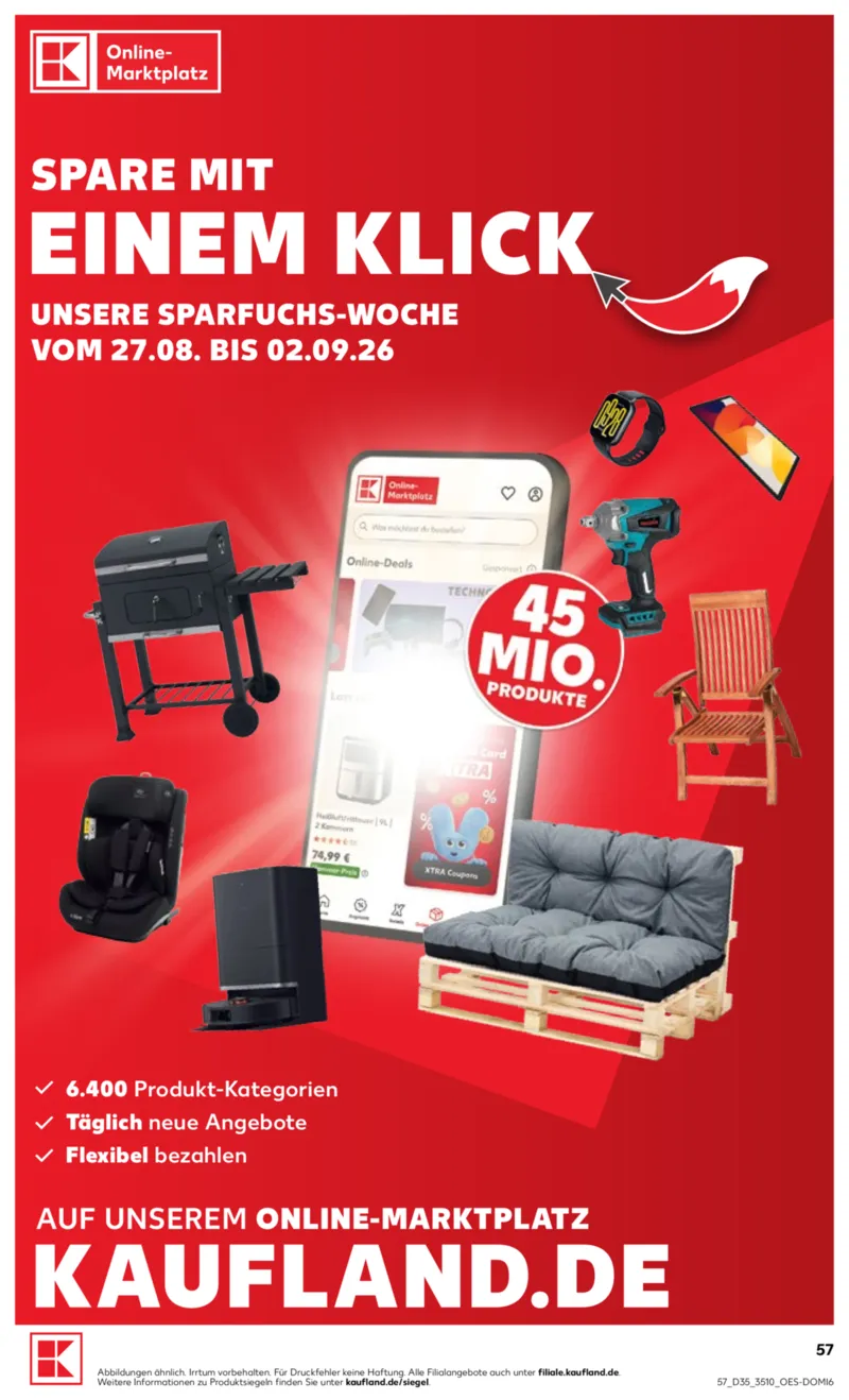 Kaufland Prospekt vom 27.08.2026, Seite 57